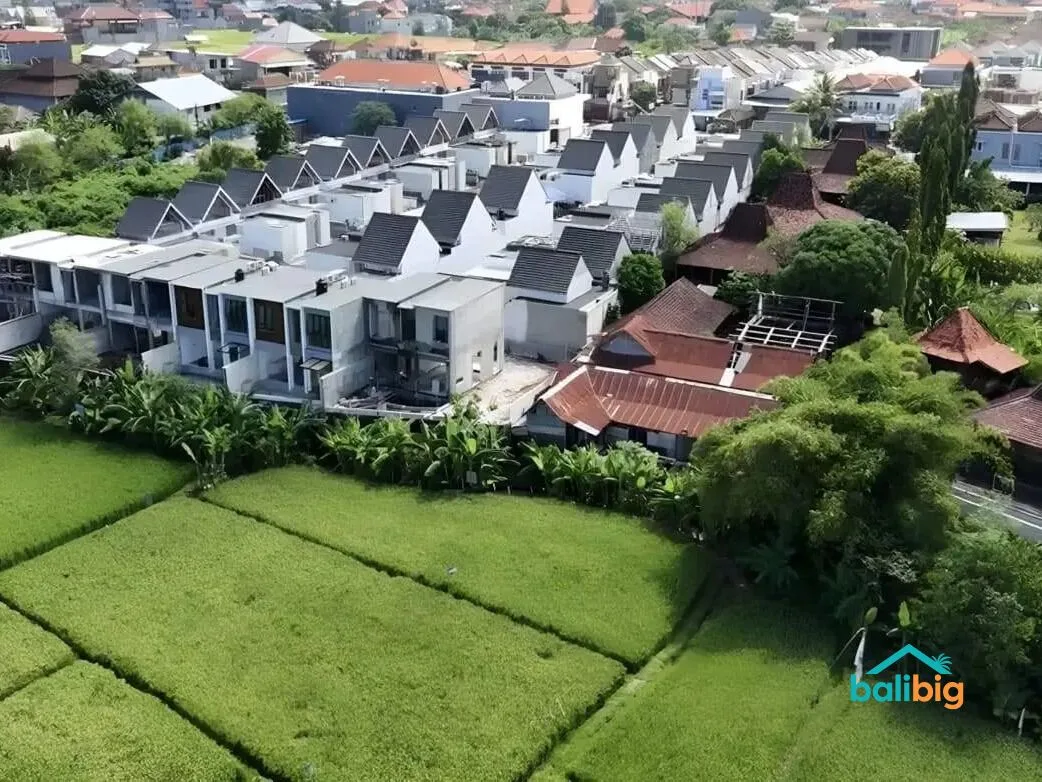 Sunset village in Canggu